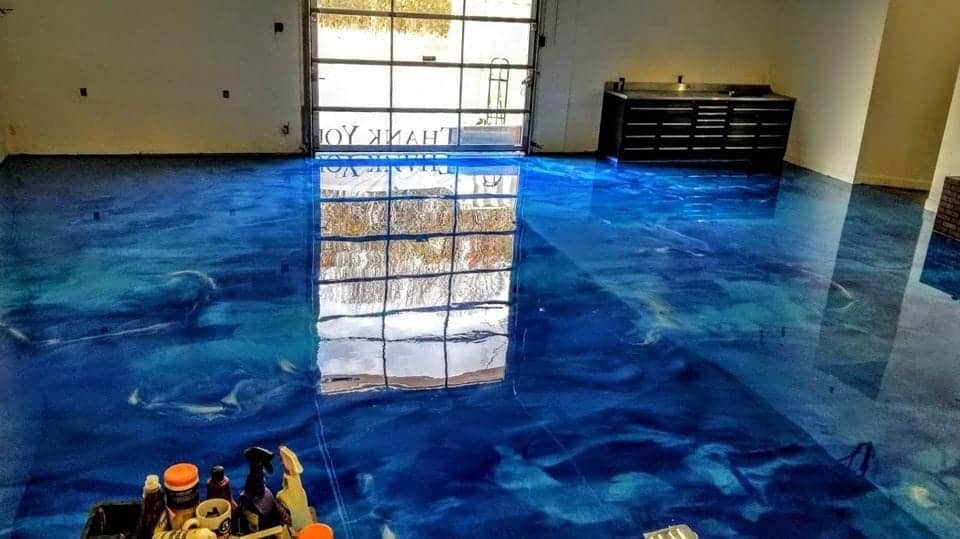 環(huán)氧樹脂藝術(shù)地板膠